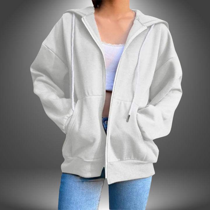 Mary | Felpa Premium con Zip Oversize