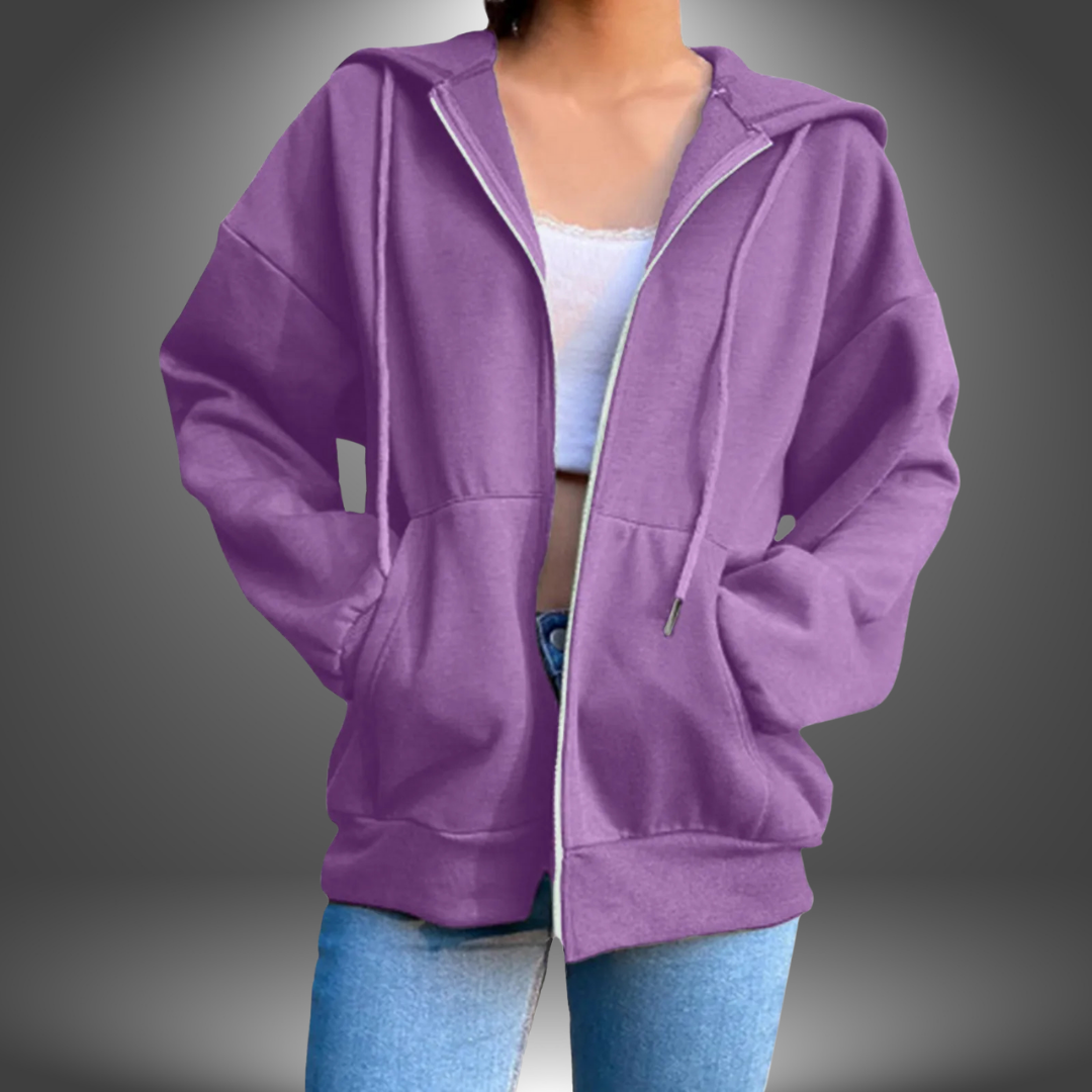 Mary | Felpa Premium con Zip Oversize