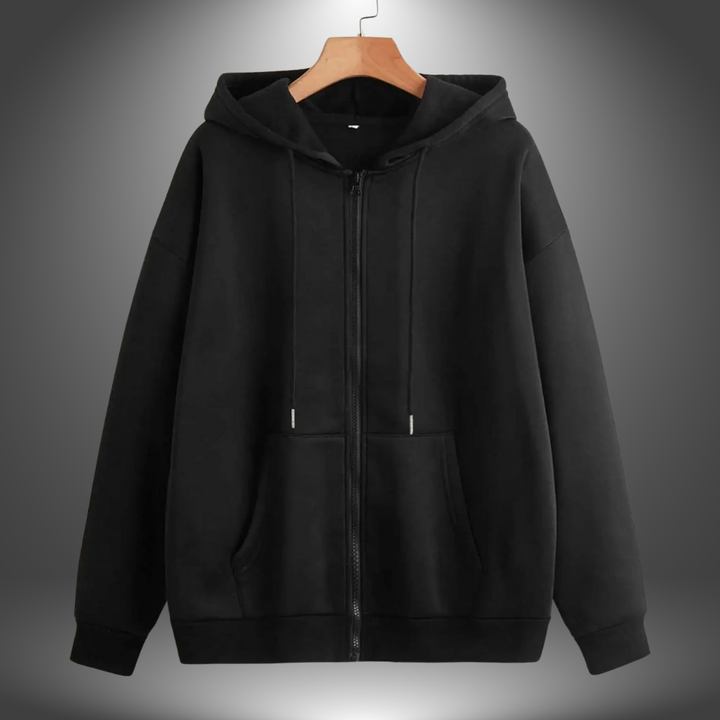 Laura | Felpa Premium con Zip e Cappuccio Sportiva