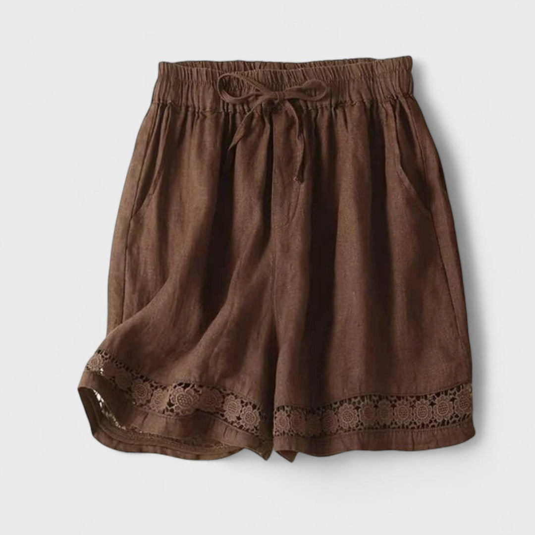 Rica | Pantaloncini Premium in Lino da Donna