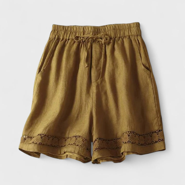 Rica | Pantaloncini Premium in Lino da Donna