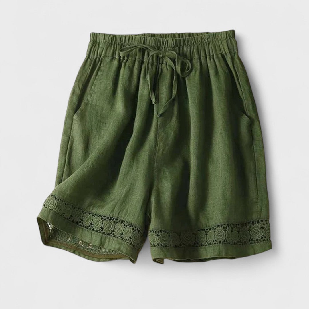 Rica | Pantaloncini Premium in Lino da Donna