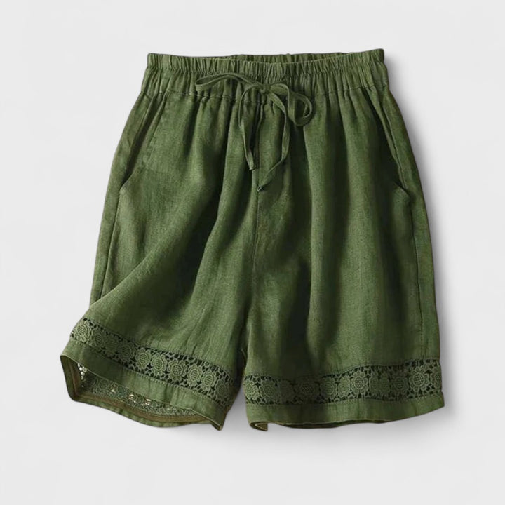 Rica | Pantaloncini Premium in Lino da Donna