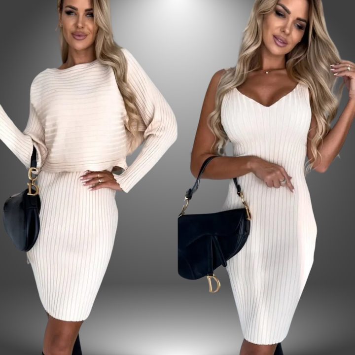 Sophia™ | Vestito Senza Maniche con Maglione in Omaggio!