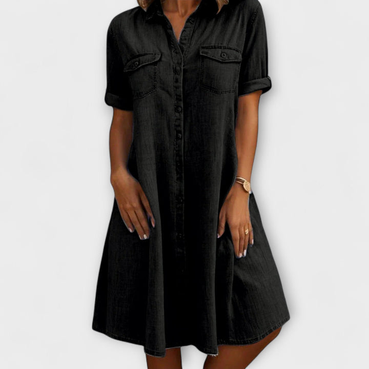 Lenne | Abito Artigianale in Cotone Casual