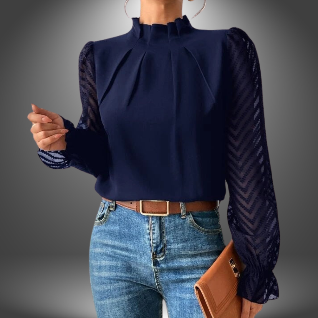 Giulia | Blusa Artigianale In Pizzo da Donna