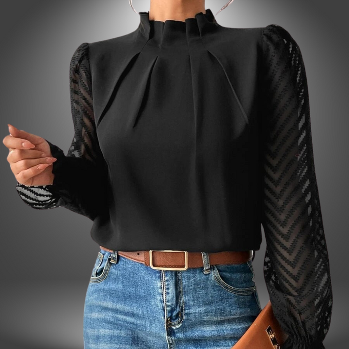 Giulia | Blusa Artigianale In Pizzo da Donna