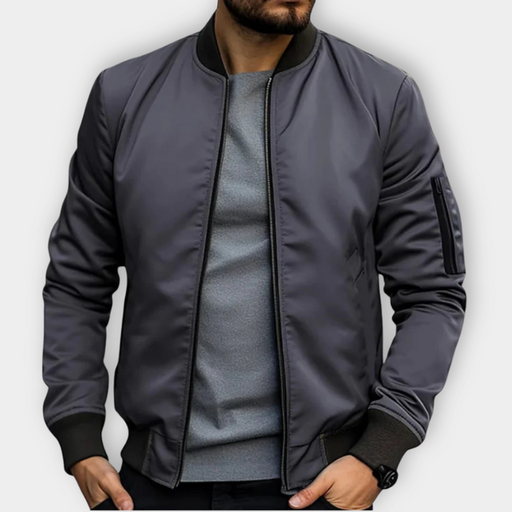 Raven | Giacca Bomber Premium con Tasche Multiple