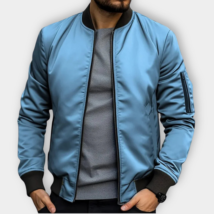 Raven | Giacca Bomber Premium con Tasche Multiple