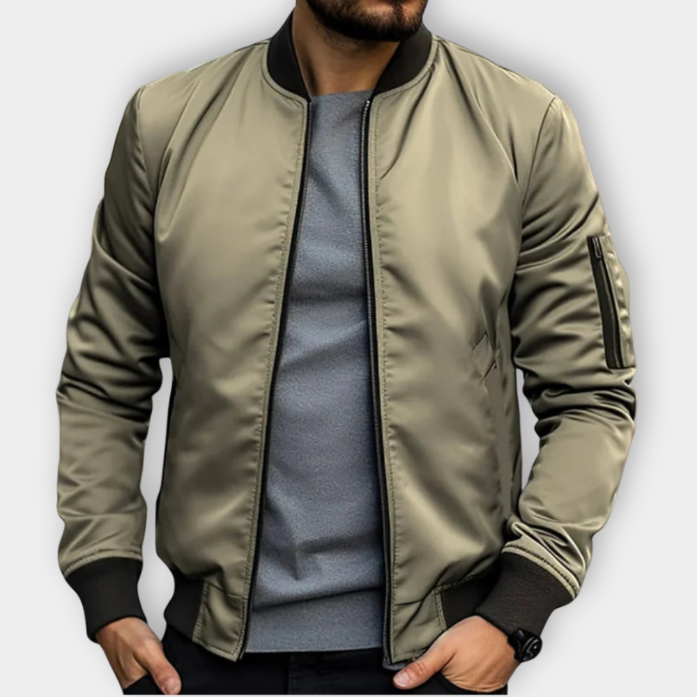 Raven | Giacca Bomber Premium con Tasche Multiple