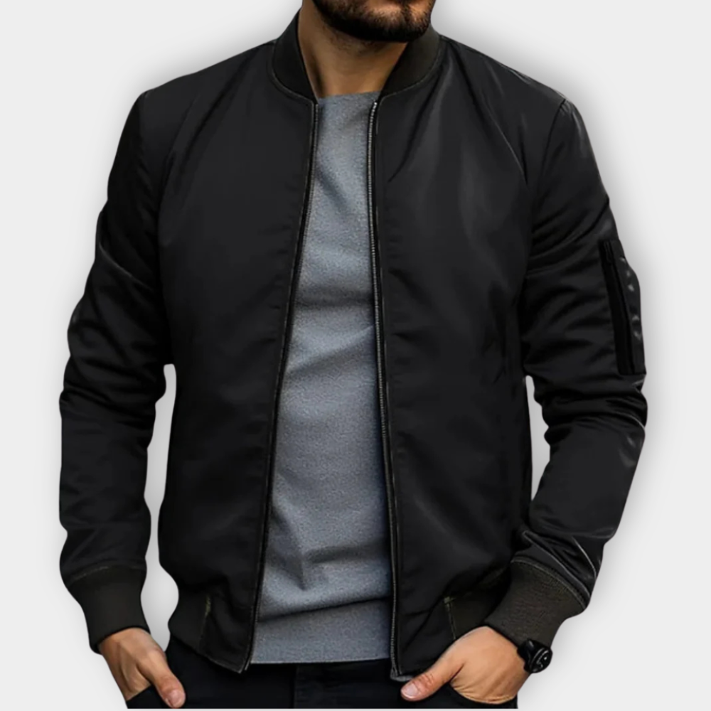 Raven | Giacca Bomber Premium con Tasche Multiple