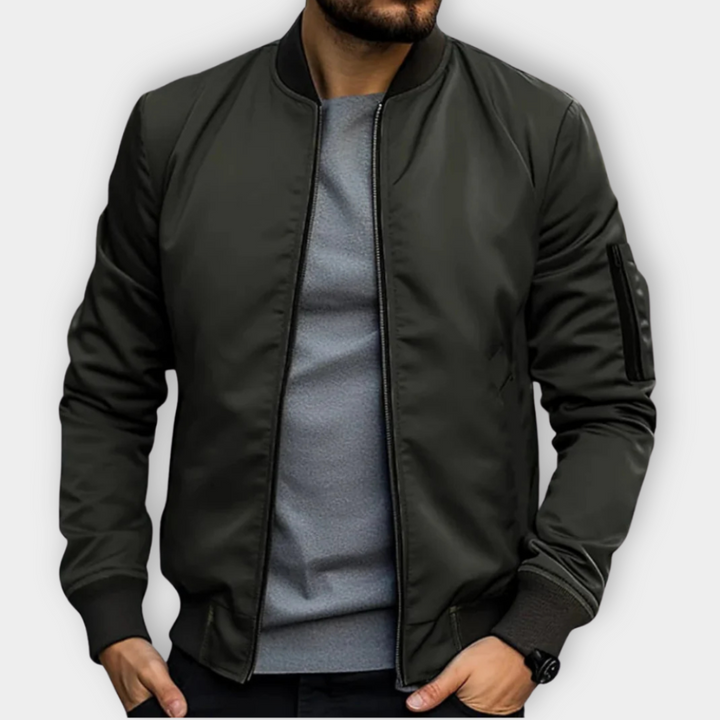 Raven | Giacca Bomber Premium con Tasche Multiple