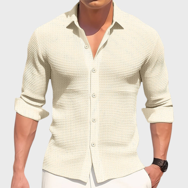 Ernesto | Camicia di Cotone Artigianale da Uomo