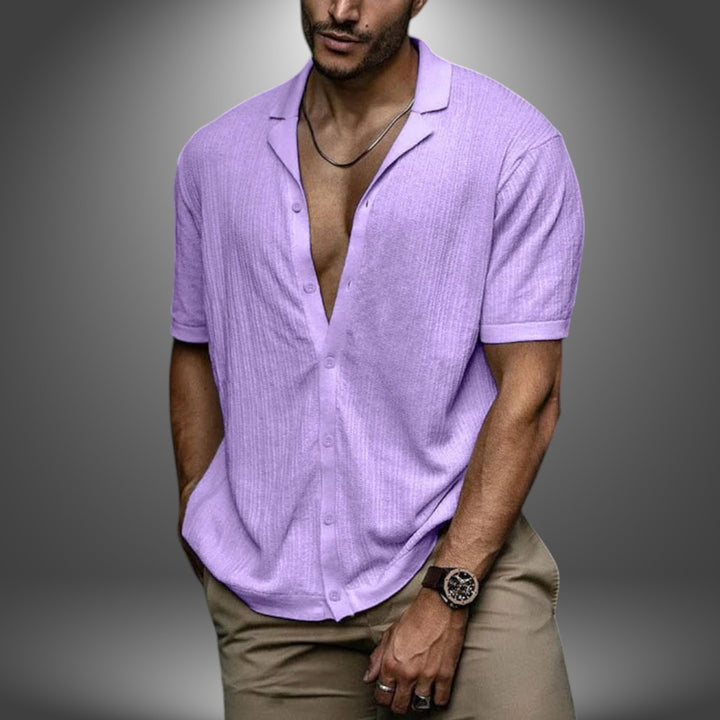 Lorenzo | Camicia Artigianale in Lino da Uomo