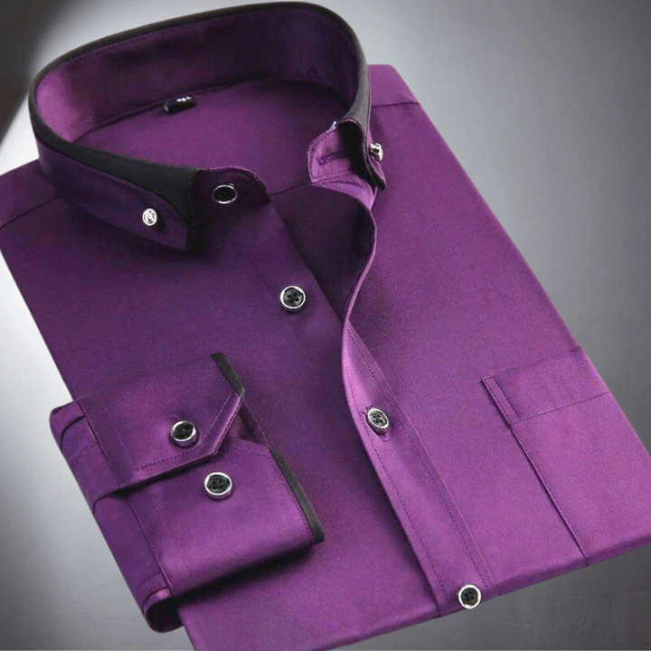 Riccardo | Camicia Premium con Dettagli Riflettenti