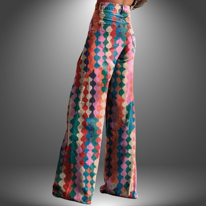Olivia | Pantaloni Artigianali Colorati