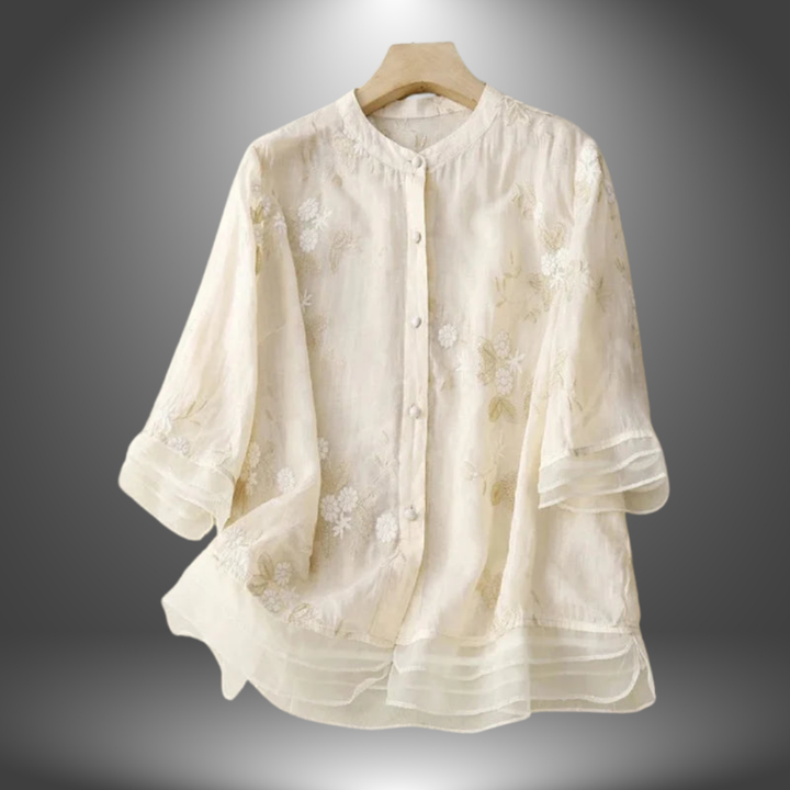 Ruth | Blusa Ricamata Artigianale