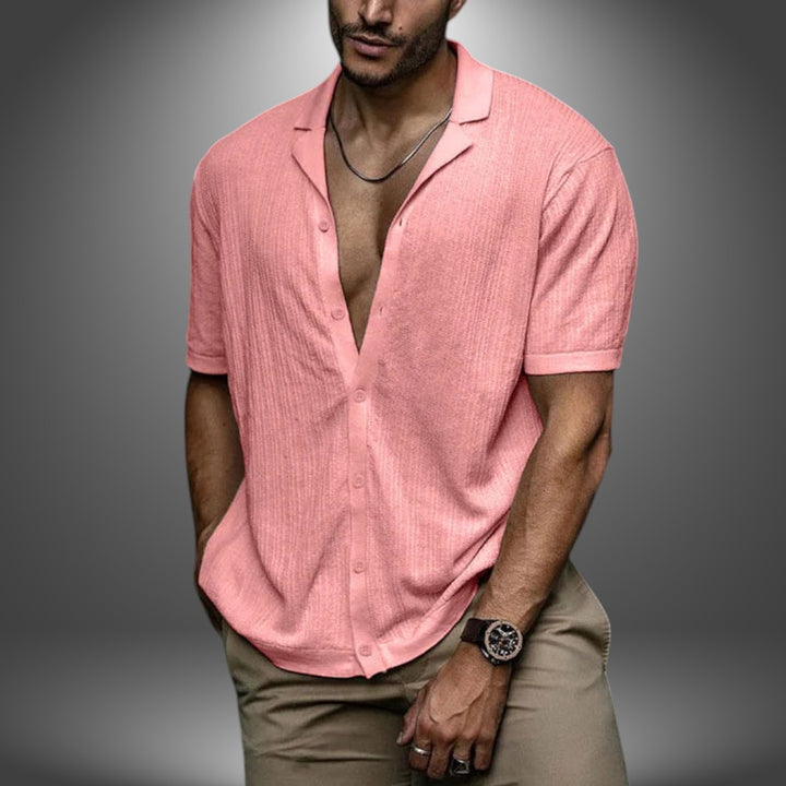 Lorenzo | Camicia Artigianale in Lino da Uomo