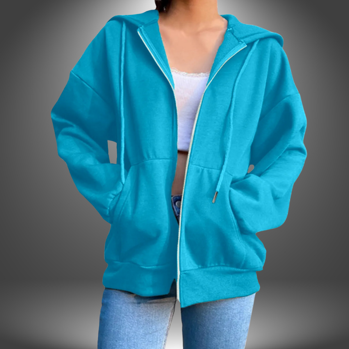 Mary | Felpa Premium con Zip Oversize