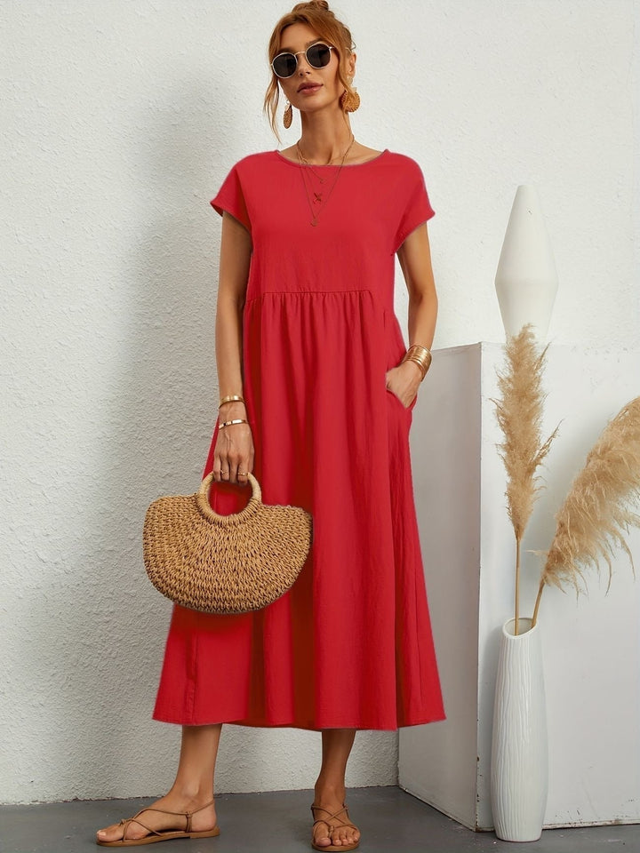 Brenda™ | Vestito Casual Premium in Viscosa Stampata
