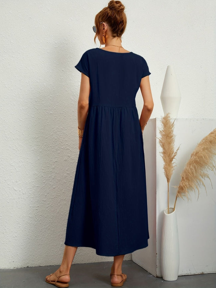 Brenda™ | Vestito Casual Premium in Viscosa Stampata