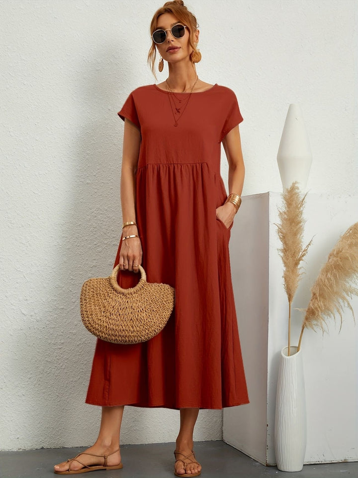 Brenda™ | Vestito Casual Premium in Viscosa Stampata