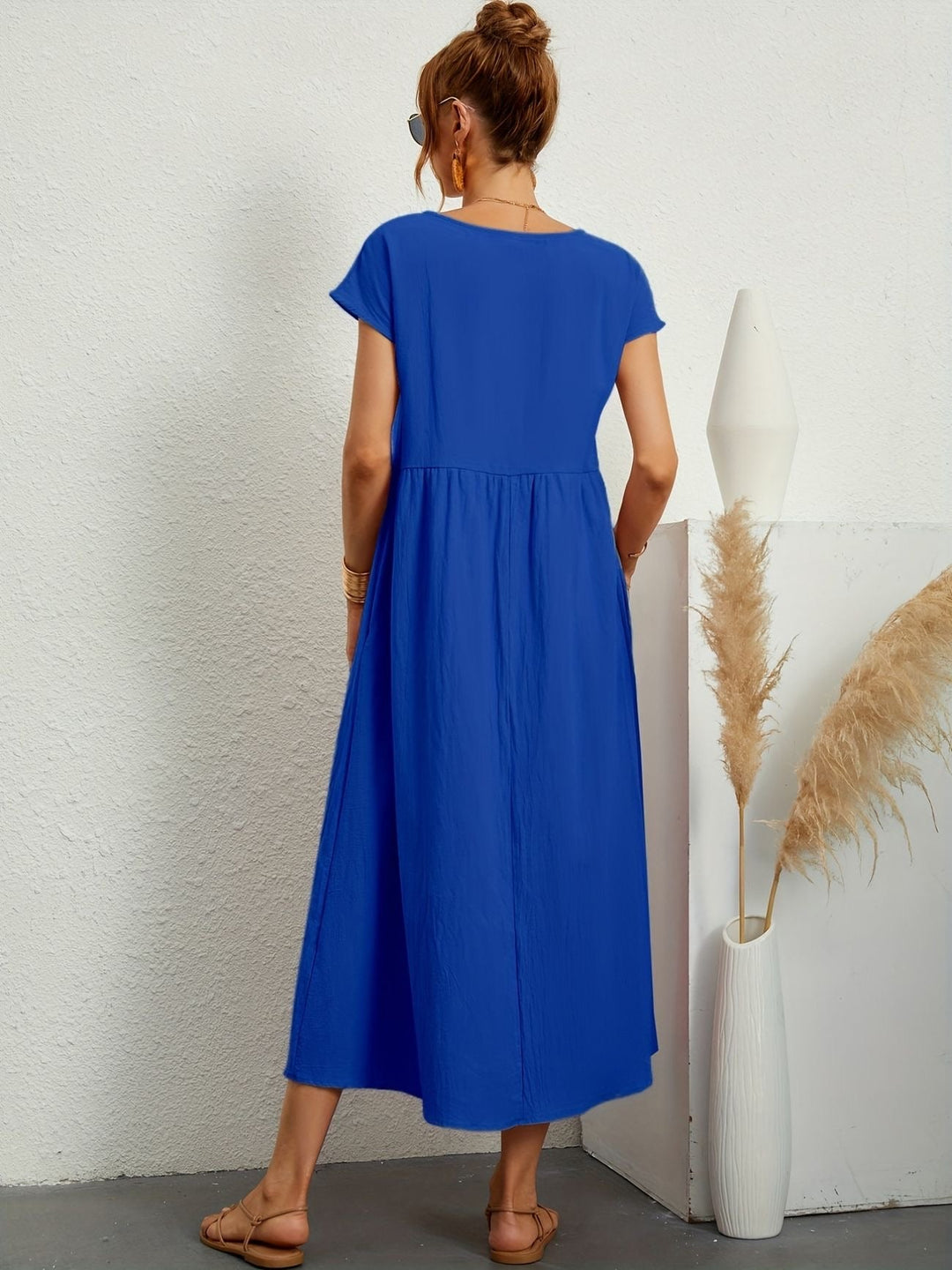 Brenda™ | Vestito Casual Premium in Viscosa Stampata