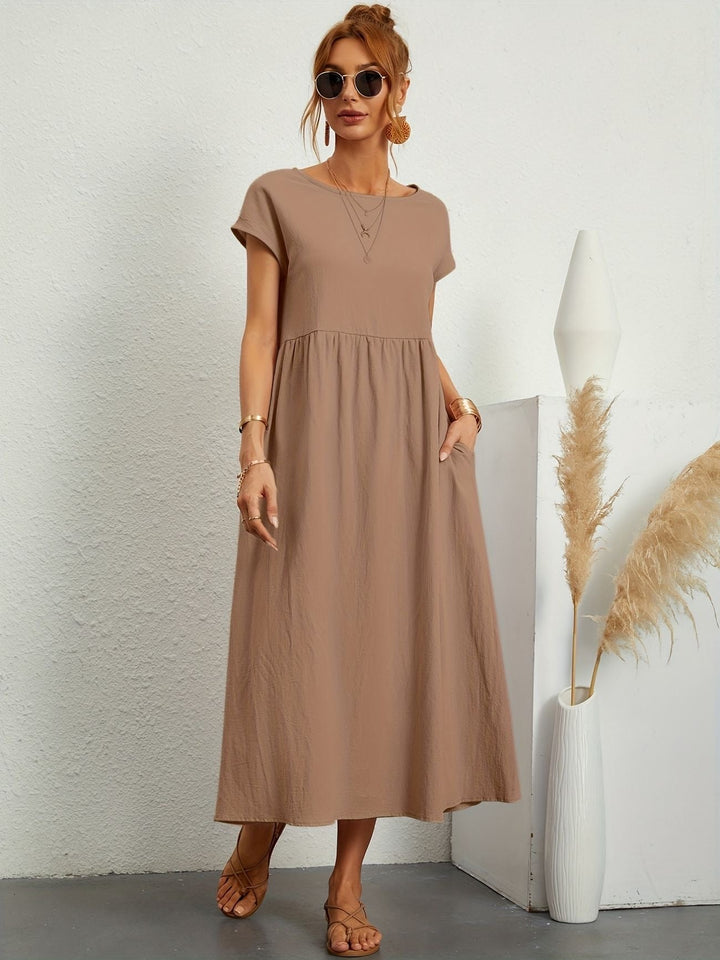 Brenda™ | Vestito Casual Premium in Viscosa Stampata