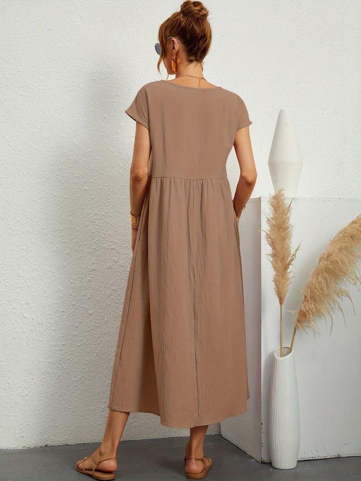 Brenda™ | Vestito Casual Premium in Viscosa Stampata