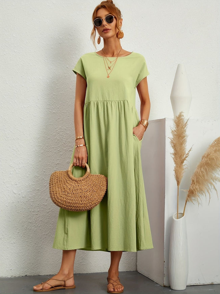 Brenda™ | Vestito Casual Premium in Viscosa Stampata