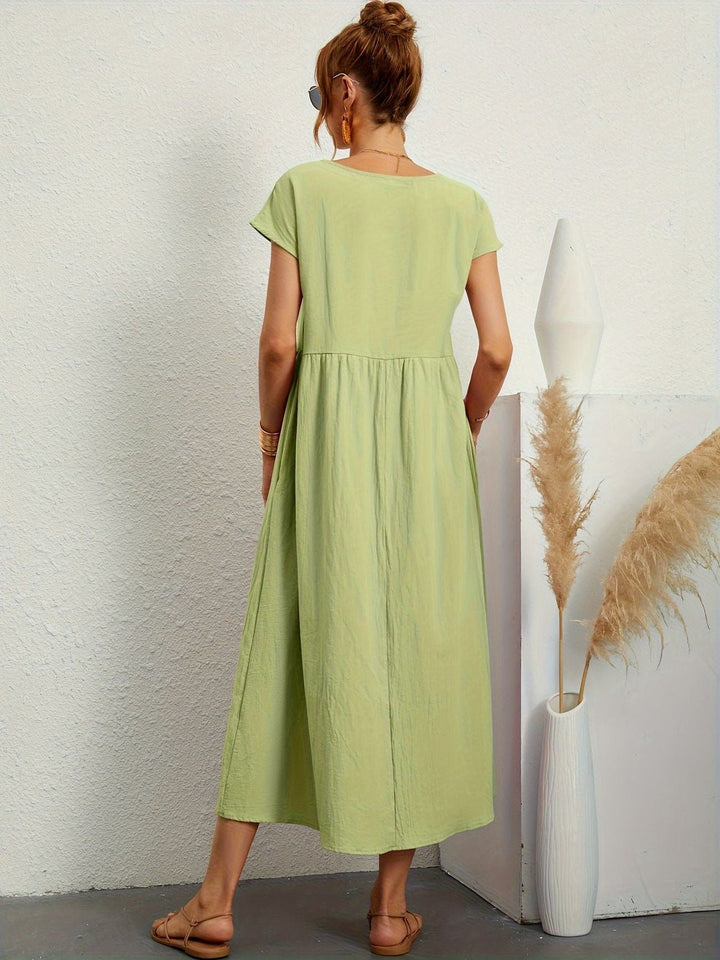 Brenda™ | Vestito Casual Premium in Viscosa Stampata