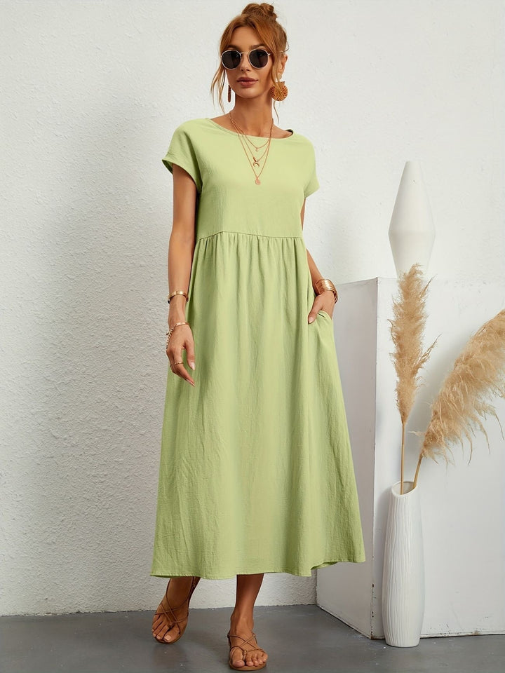 Brenda™ | Vestito Casual Premium in Viscosa Stampata