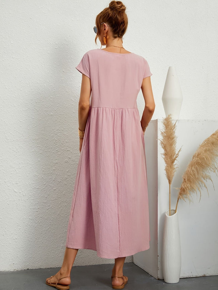 Brenda™ | Vestito Casual Premium in Viscosa Stampata