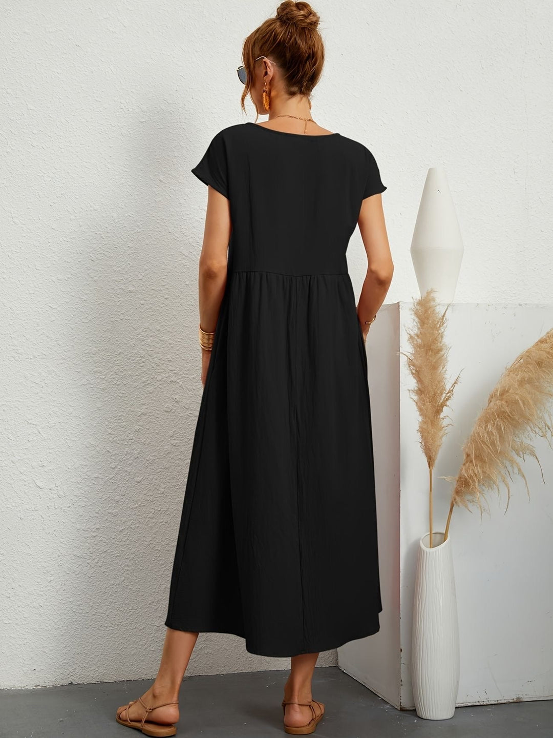 Brenda™ | Vestito Casual Premium in Viscosa Stampata