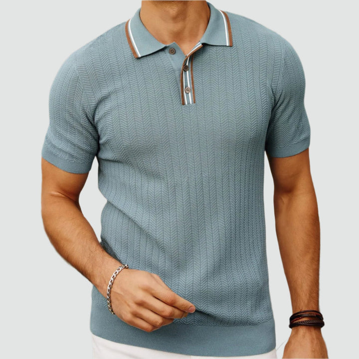 Dani – Hochwertiges Strick-Polo-Shirt