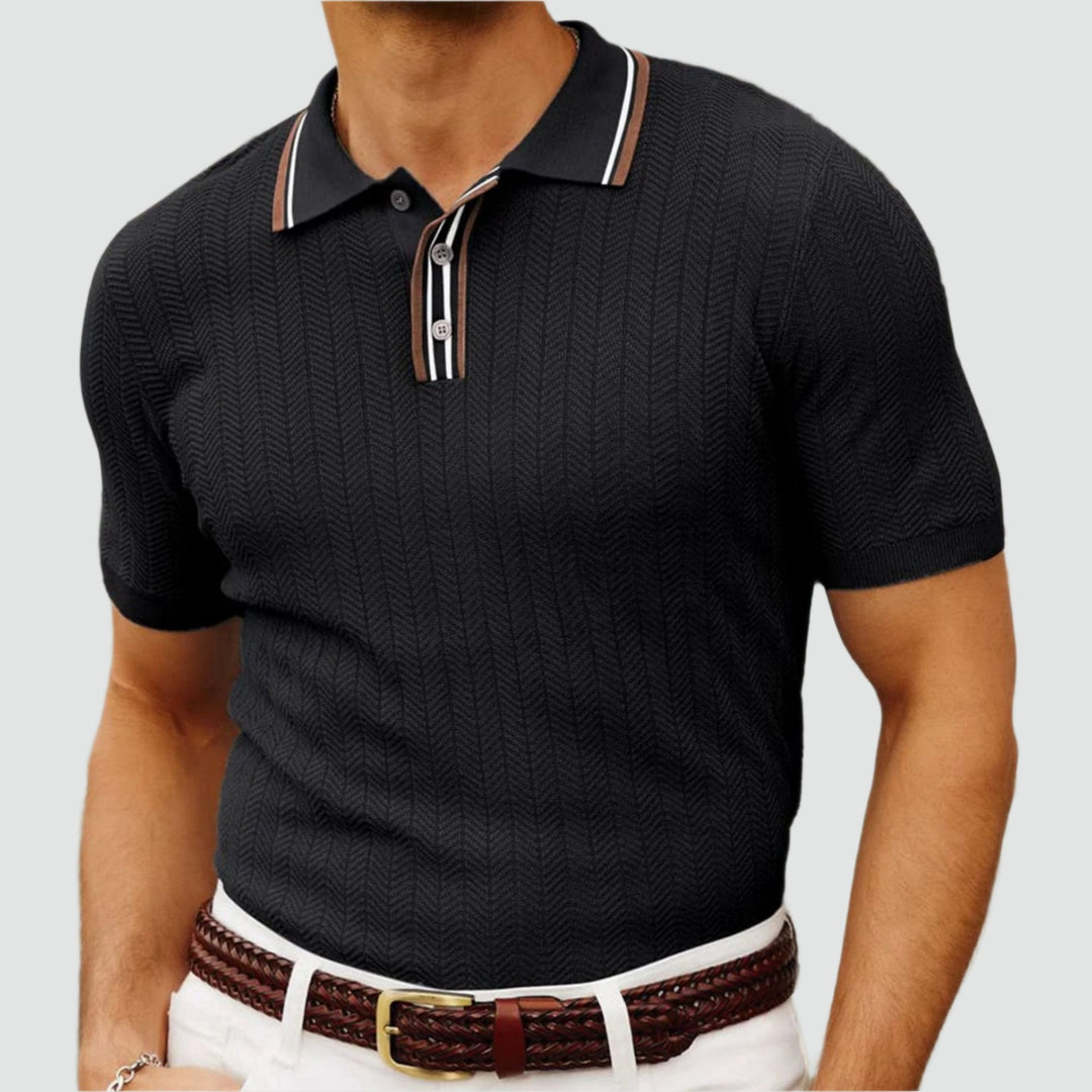 Dani – Hochwertiges Strick-Polo-Shirt