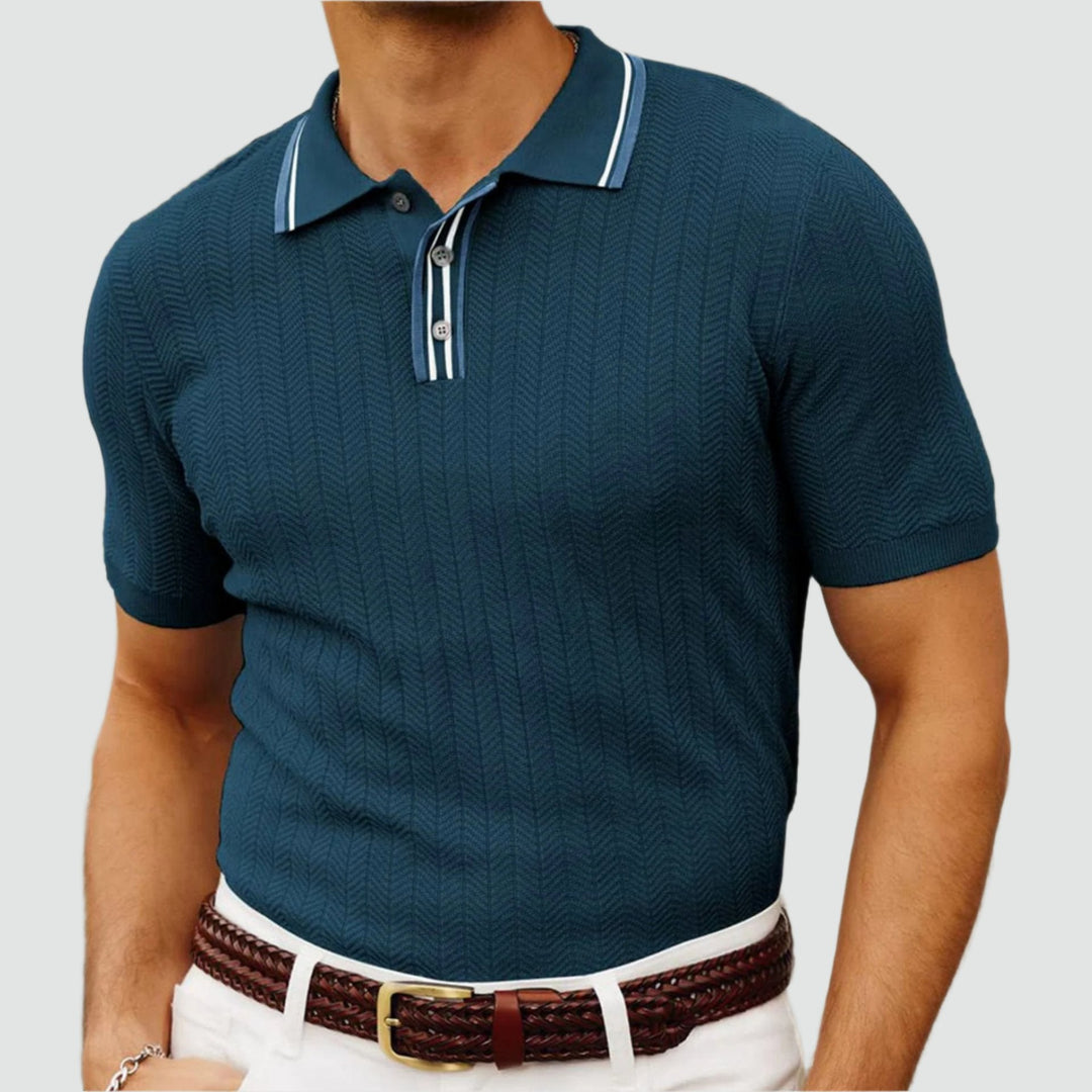 Dani – Hochwertiges Strick-Polo-Shirt