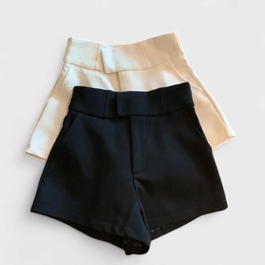 Isabel | Pantaloni Corti in Lino da Donna