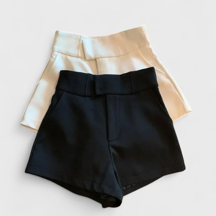 Isabel | Pantaloni Corti in Lino da Donna