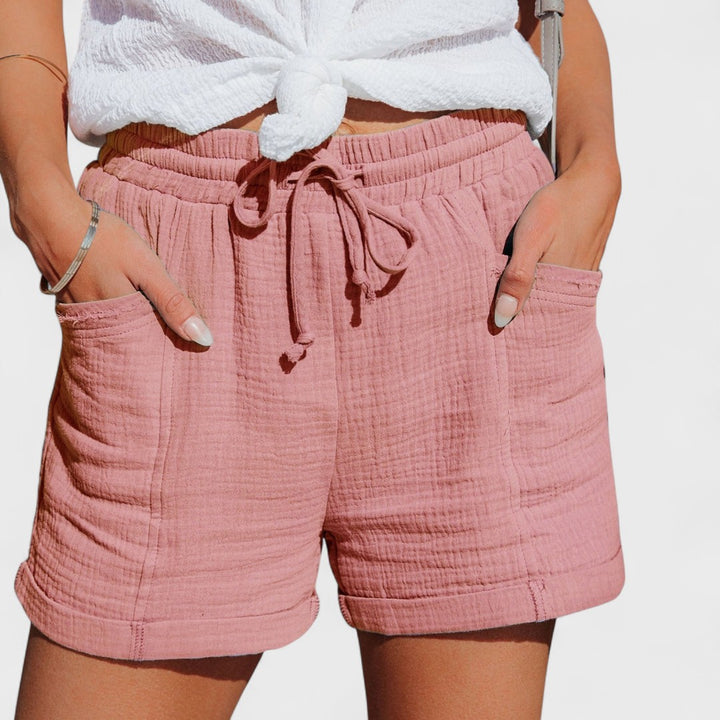 Claudette | Pantaloni Corti Artigianali in Cotone