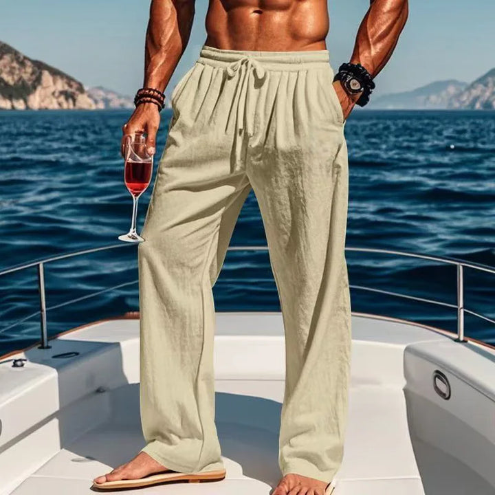 Elyas | Pantaloni Premium in Lino Relaxed