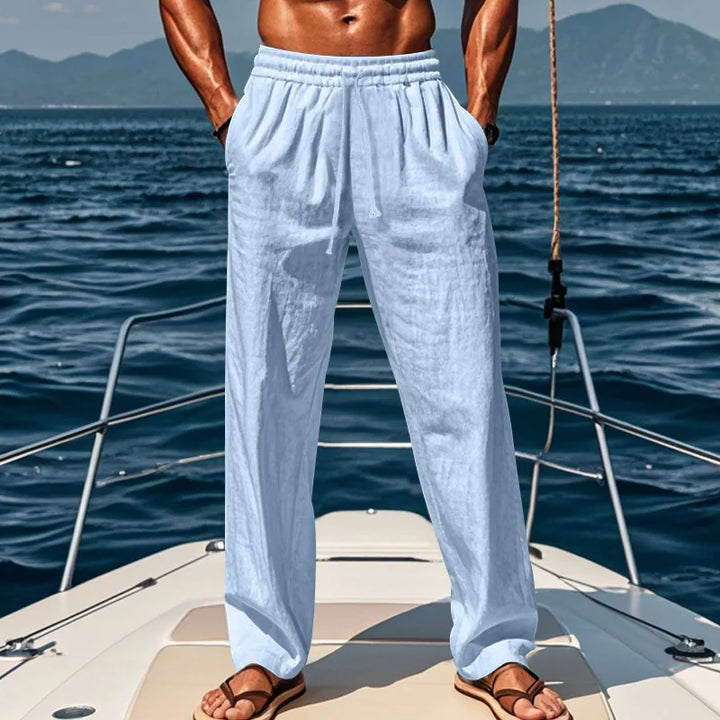 Elyas | Pantaloni Premium in Lino Relaxed
