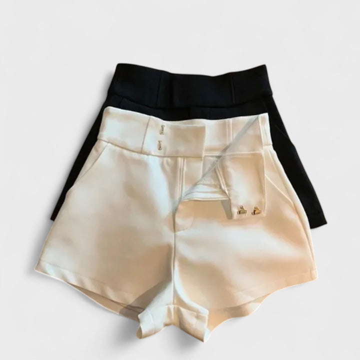 Isabel | Pantaloni Corti in Lino da Donna