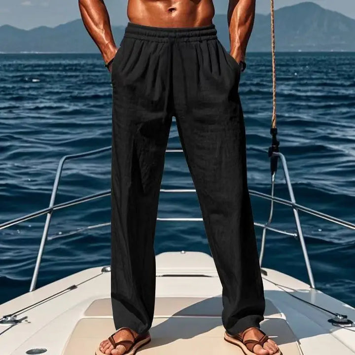 Elyas | Pantaloni Premium in Lino Relaxed
