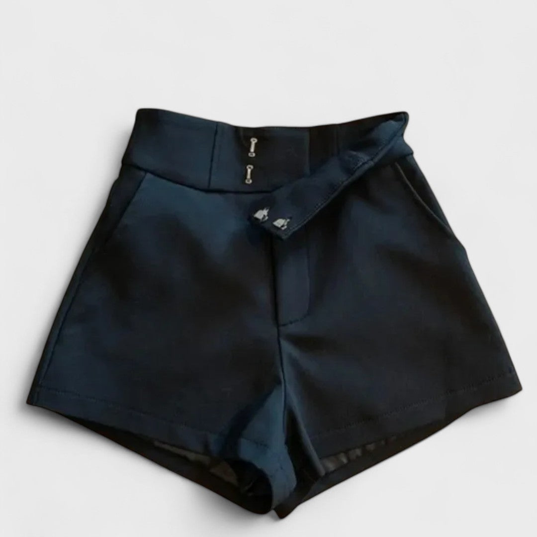 Isabel | Pantaloni Corti in Lino da Donna
