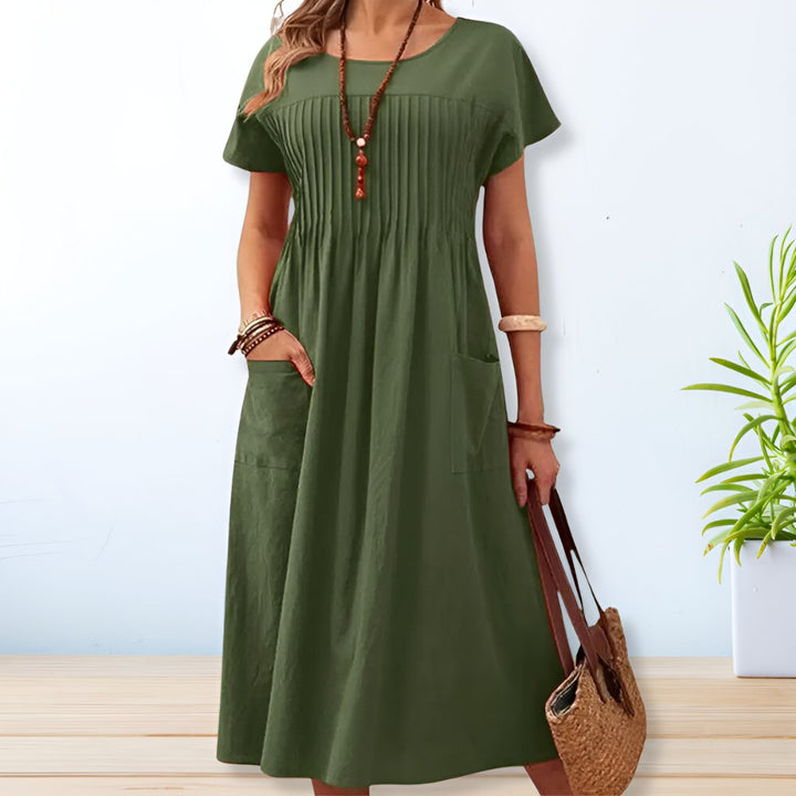 Carlotta | Vestito Lungo Premium a Fiori