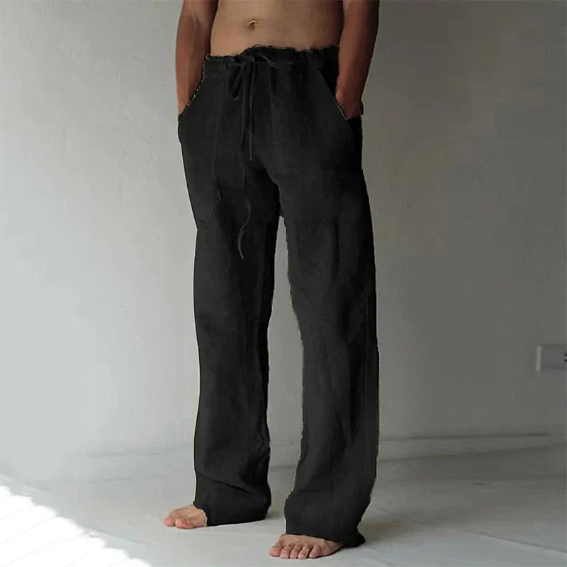 Davide | Pantaloni Premium in Lino Relax