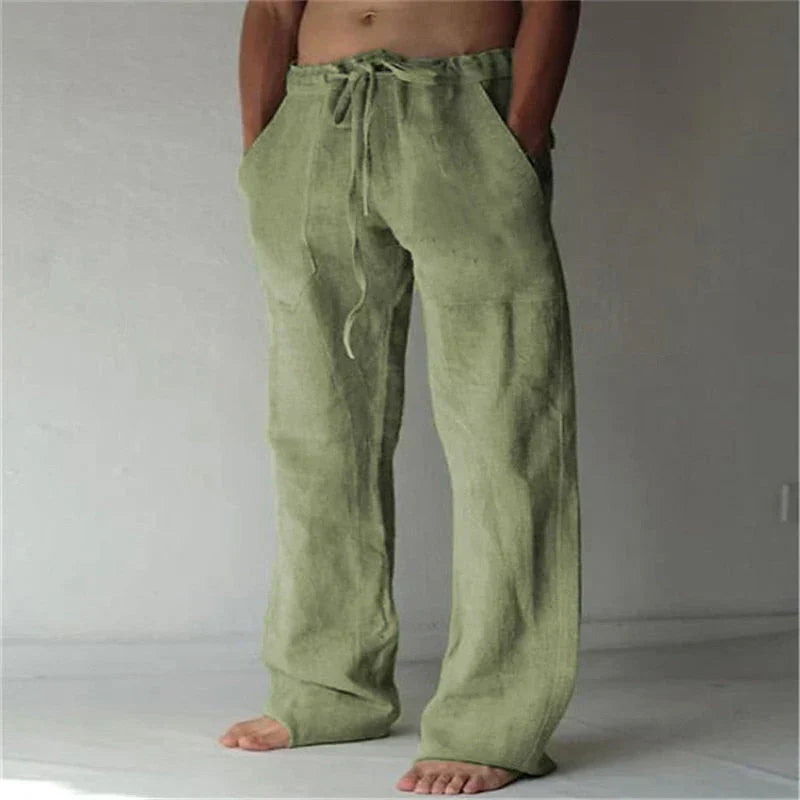 Davide | Pantaloni Premium in Lino Relax