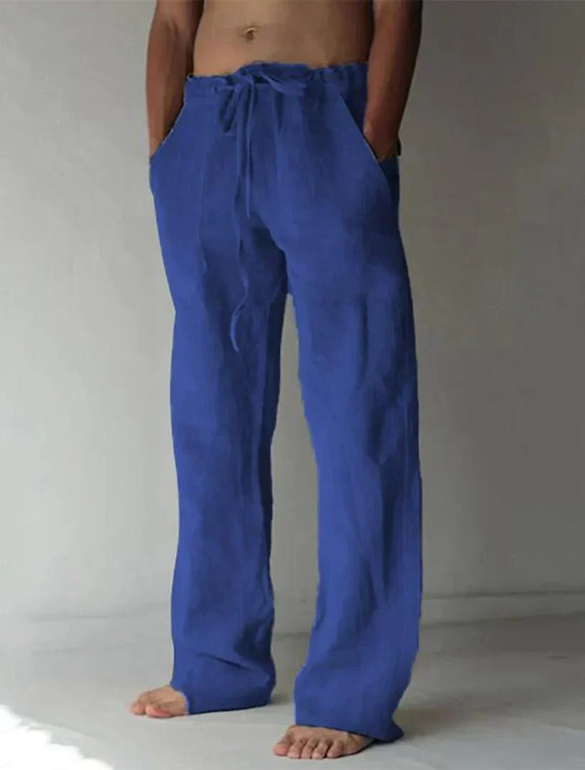 Davide | Pantaloni Premium in Lino Relax