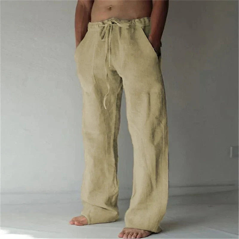 Davide | Pantaloni Premium in Lino Relax